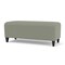 Lesro Siena Lounge Reception Loveseat Bench, Black, OH Eucalyptus Upholstery SN6001 - alternate 2